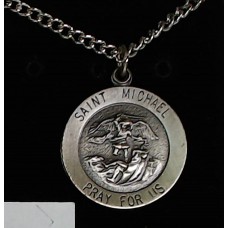 St Michael Medal with Chain